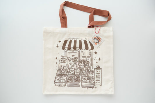 Okeya Stationery Co. - Bear Tote Bag