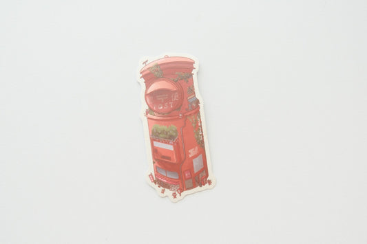 Okeya Stationery Co. - Cat Post Box Vinyl Sticker