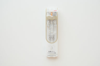 Uni-Ball One Gel Pens - 0.38mm - 3 Color Set