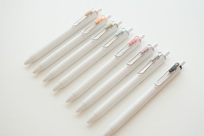 Uni-Ball One Gel Pens - 0.38mm - Fika Colors - Set of 8