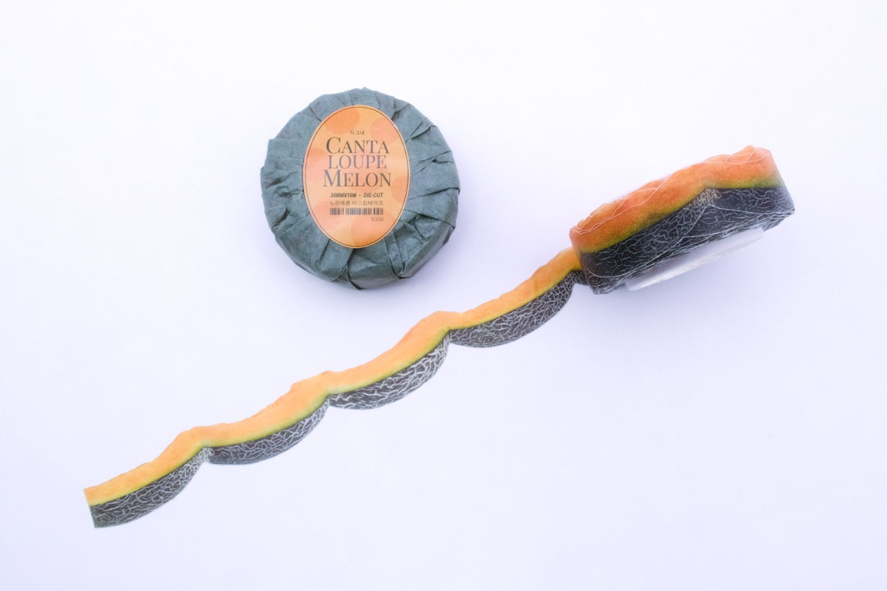 Zagne Korea Washi Tape - Cantaloupe Melon