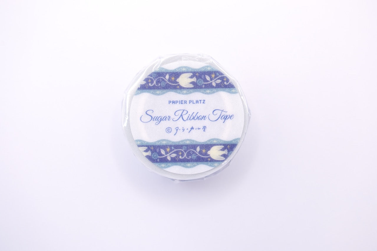 Papier Platz x à la car-do - Sugar Ribbon Washi Tape - Star Bird