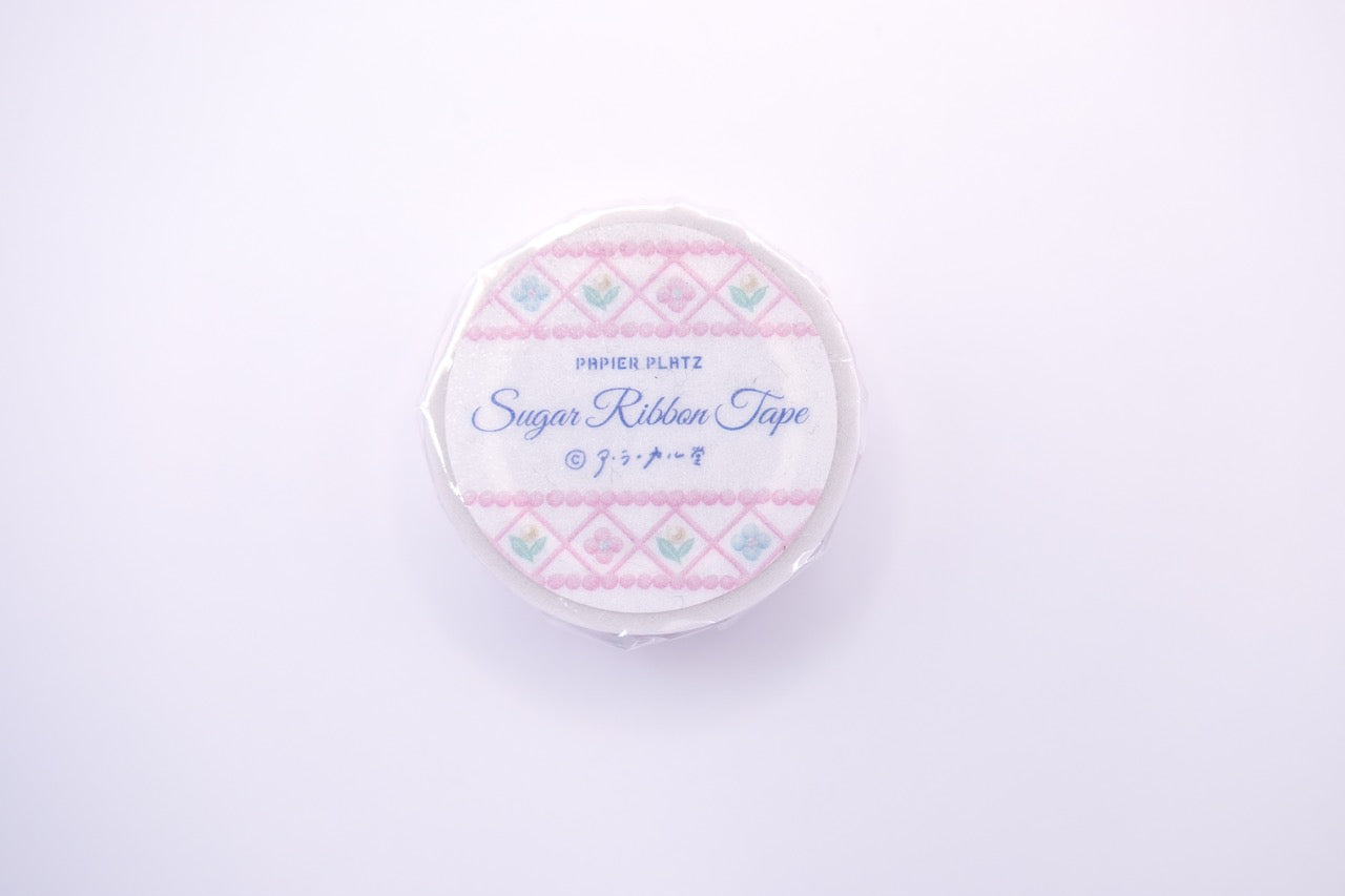 Papier Platz x à la car-do - Sugar Ribbon Washi Tape - Flower Garden
