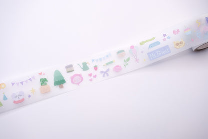 Designed by Steph! - Fo'rest Festivities Glitter Kiss-Cut PET Tape