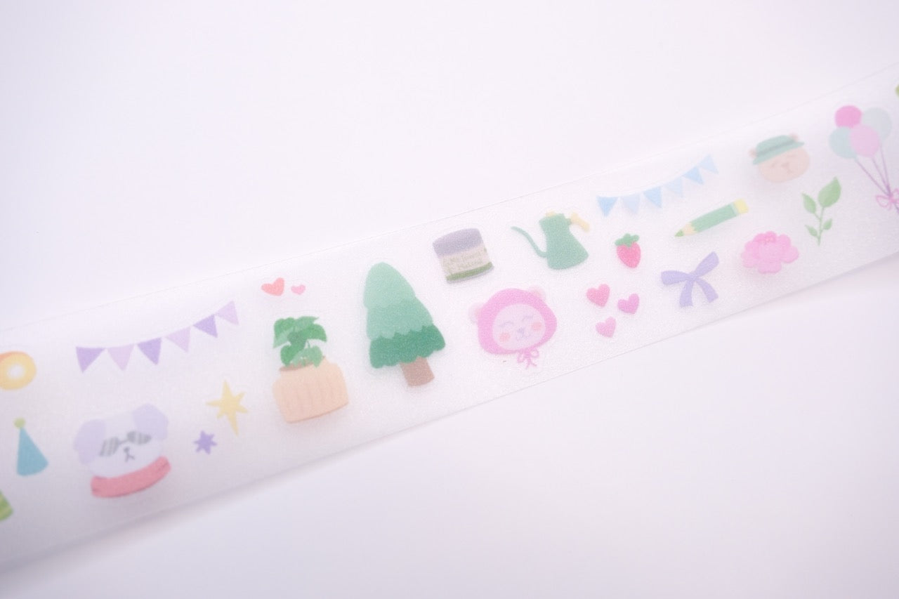 Designed by Steph! - Fo'rest Festivities Glitter Kiss-Cut PET Tape