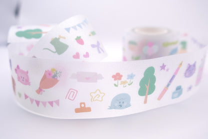 Designed by Steph! - Fo'rest Festivities Glitter Kiss-Cut PET Tape
