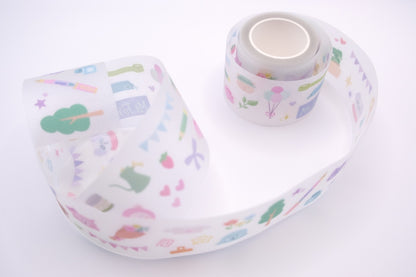 Designed by Steph! - Fo'rest Festivities Glitter Kiss-Cut PET Tape