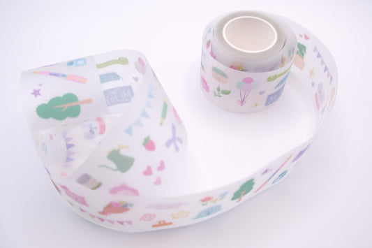 Designed by Steph! - Fo'rest Festivities Glitter Kiss-Cut PET Tape
