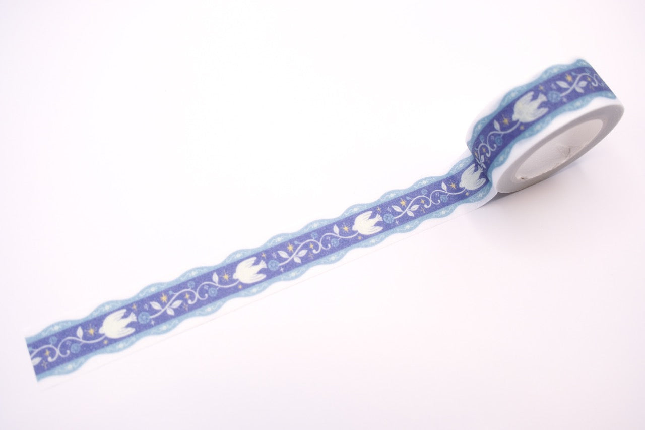 Papier Platz x à la car-do - Sugar Ribbon Washi Tape - Star Bird