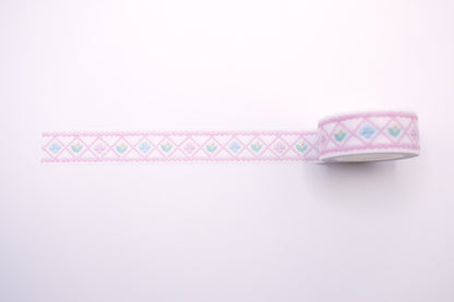 Papier Platz x à la car-do - Sugar Ribbon Washi Tape - Flower Garden