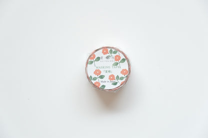 Seitousha Washi Tape - Summer Camellia