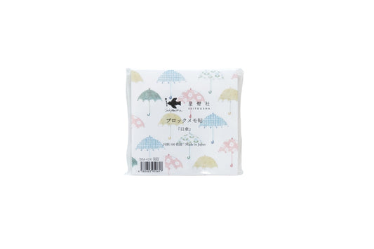 Seitousha Block Memo Pad - Parasol