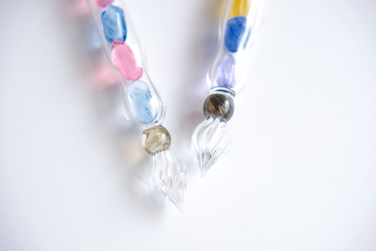 Tachibana Glass Studio - Glass Dip Pen - Meteorite Series