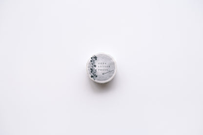 Oeda Letterpress Washi Tape - Bloom Line - Black