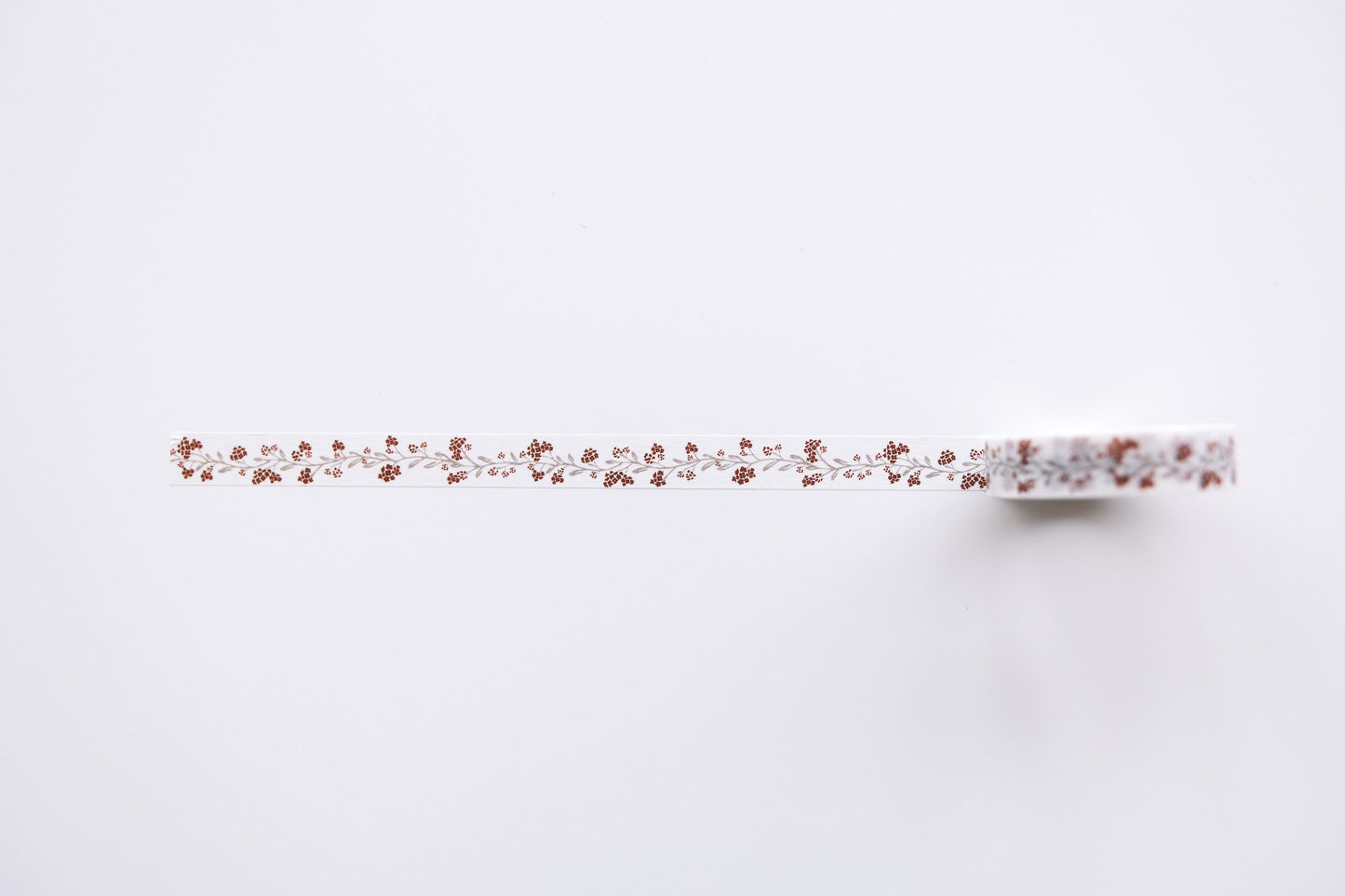 Oeda Letterpress Washi Tape - Bloom Line - Red