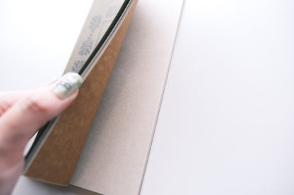 Oeda Letterpress - 5 Paper Notebook - Cork