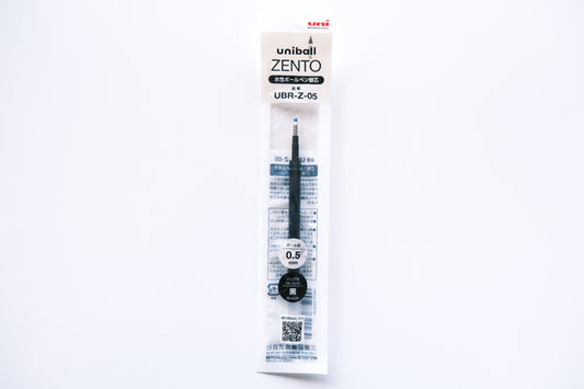 Uni-Ball ZENTO Gel Pen Refill - 0.5mm - Black
