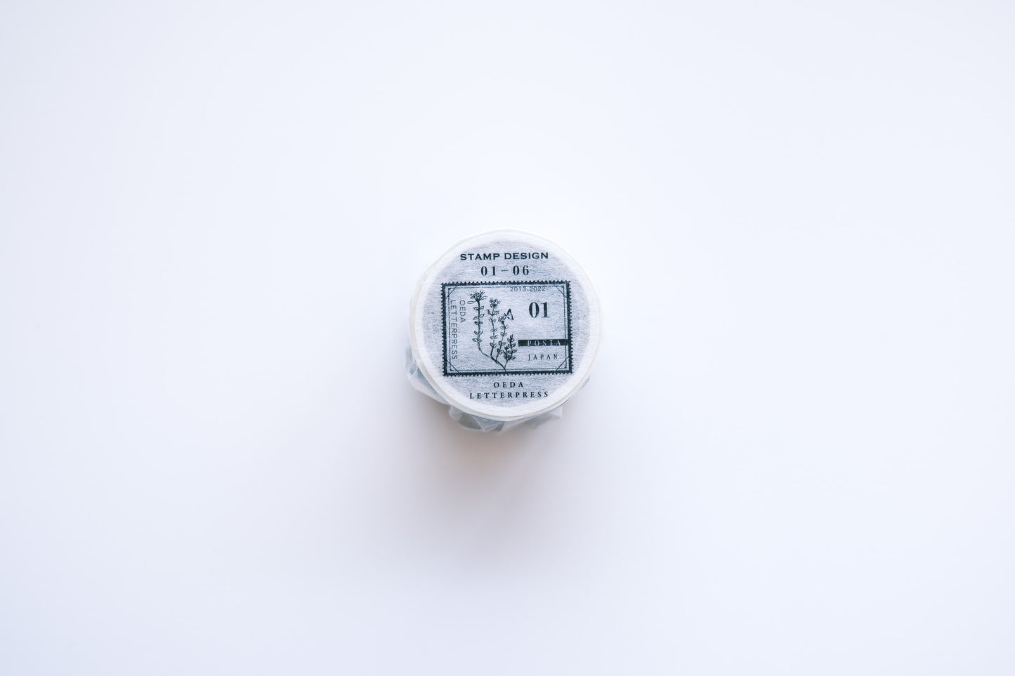 Oeda Letterpress Washi Tape - Stamp Design 01-06