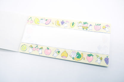 Cozyca x Heisuke Kitazawa - Notepad - Everyone Who Carries Fruity Things