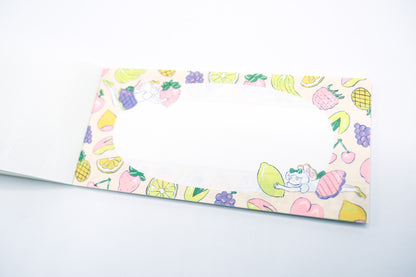 Cozyca x Heisuke Kitazawa - Notepad - Everyone Who Carries Fruity Things