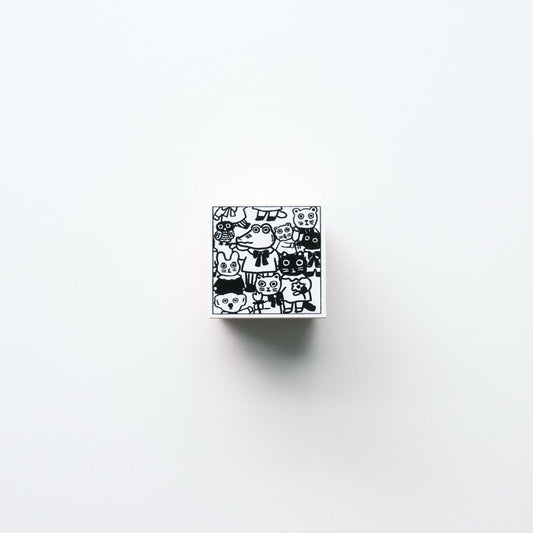 Sanby x Yumi Kitagishi Stamp - Squishy Animal