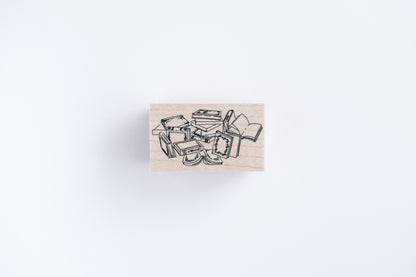 MA7Stamp Stamp - A Lot of Books