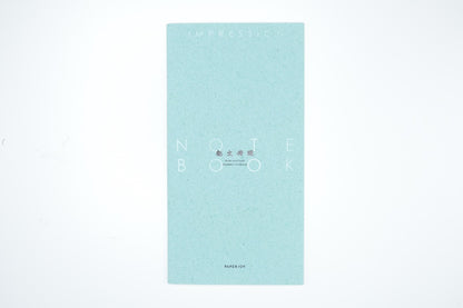 Aoto Letterpress - PAPERJOY Impression Notebook - Agate Blue
