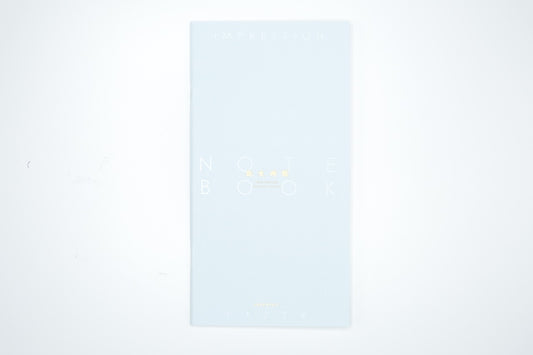 Aoto Letterpress - PAPERJOY Impression Notebook - Sky Blue