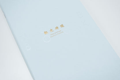 Aoto Letterpress - PAPERJOY Impression Notebook - Sky Blue