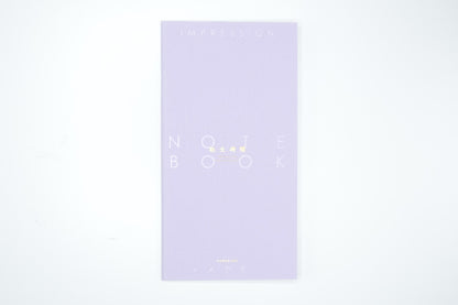 Aoto Letterpress - PAPERJOY Impression Notebook - Lavender