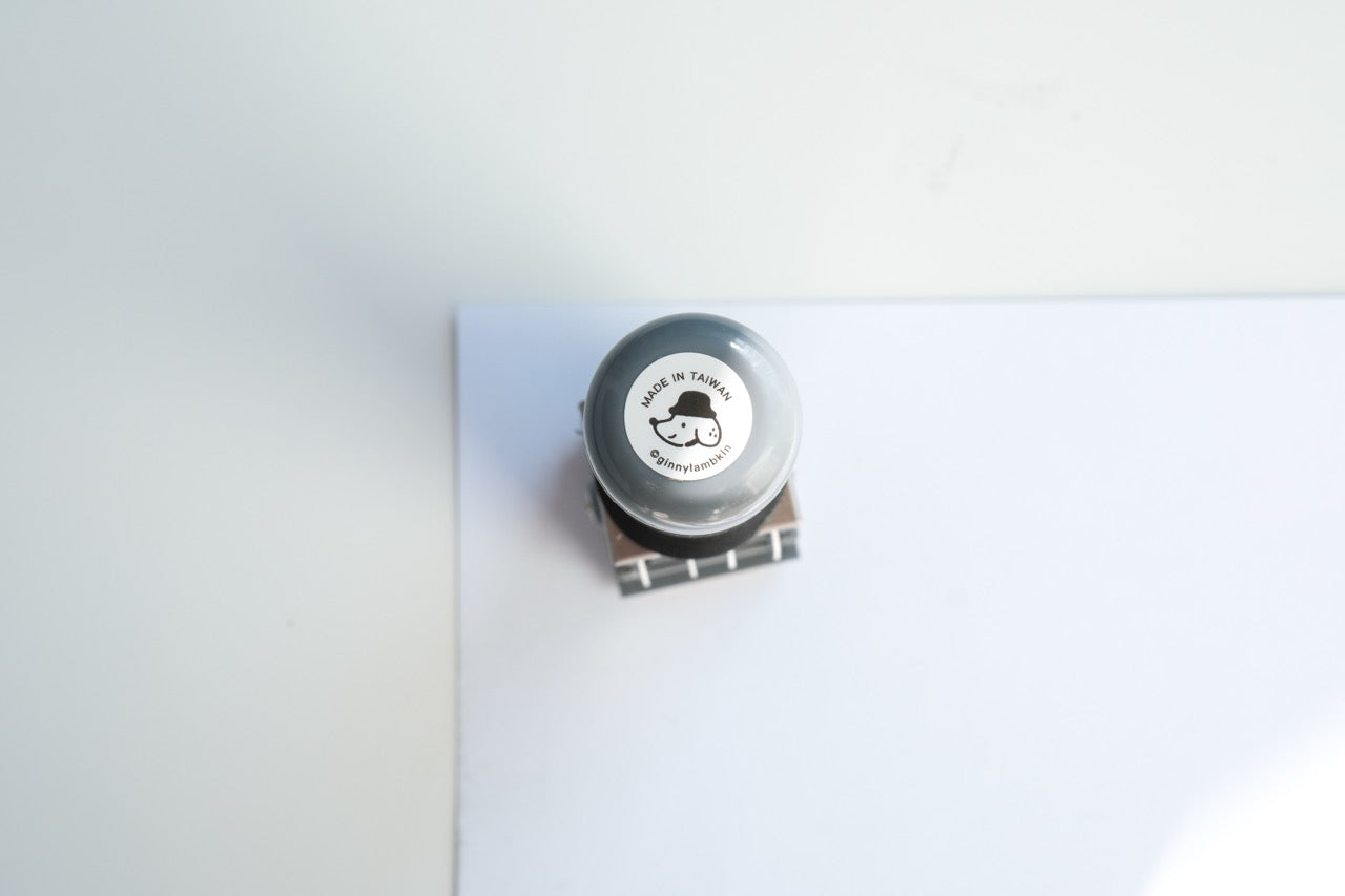Ginny Lambkin - Rotating Date Stamp - Space Travel