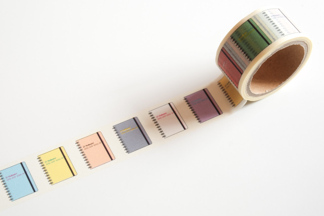Delfonics Rollbahn - Rollbahn Pastel Notebook Washi Tape