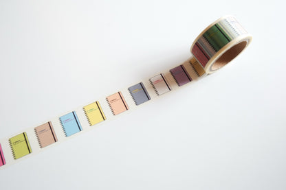Delfonics Rollbahn - Rollbahn Pastel Notebook Washi Tape