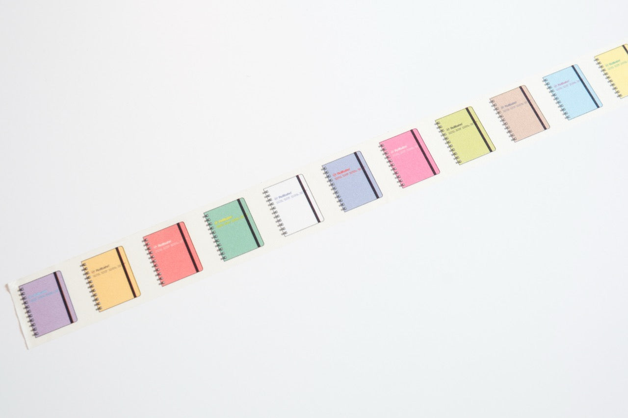 Delfonics Rollbahn - Rollbahn Pastel Notebook Washi Tape