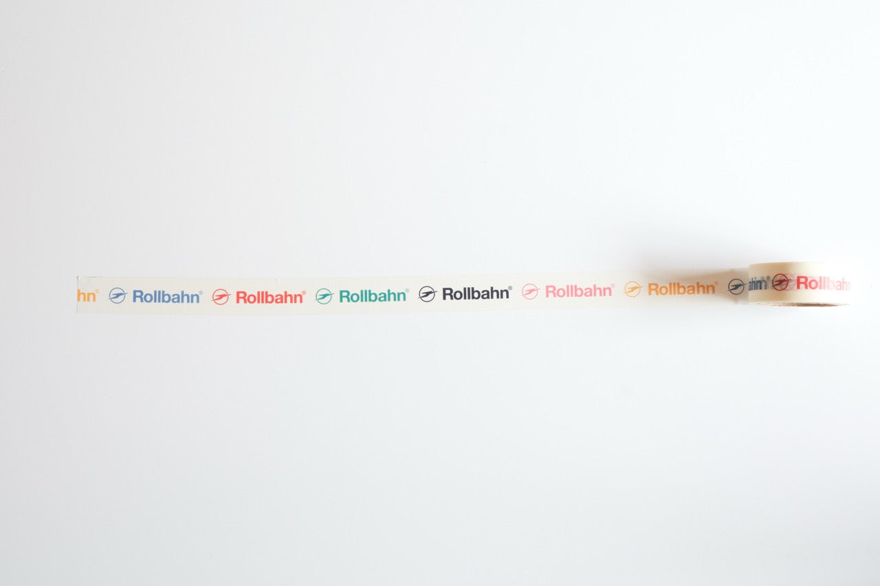 Delfonics Rollbahn - Cream Logo Washi Tape