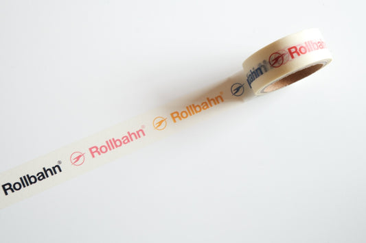 Delfonics Rollbahn - Cream Logo Washi Tape