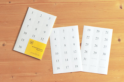 MU Planner Date Sticker Sheet – Style 1