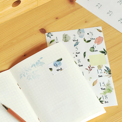 MU Planner Date Stickers Sheet – Style 2