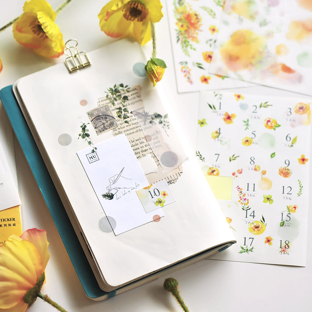 MU Planner Date Sticker Sheet – Style 1