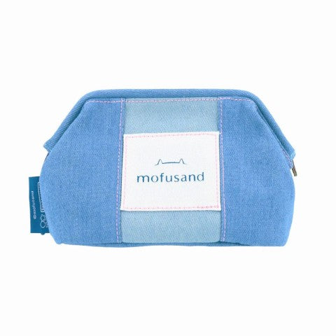 Mofusand Wired Denim Pouch - Doughnut