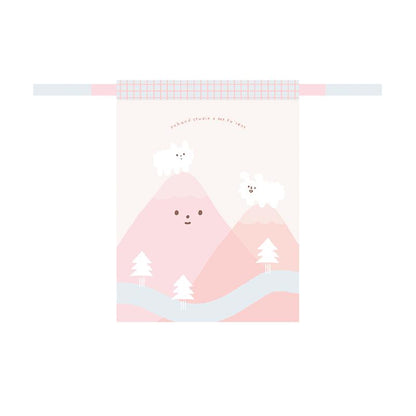 Mt. Fo’rest x Yohand Studio - Drawstring Bag: Dog Cloud Climbing Mt. Fo’rest