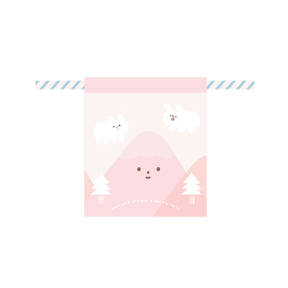 Mt. Fo’rest x Yohand Studio - Drawstring Bag: Dog Cloud Climbing Mt. Fo’rest