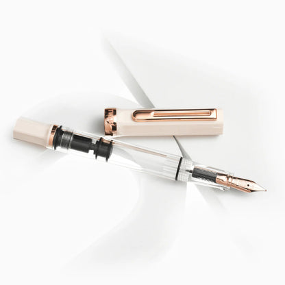 TWSBI ECO Creme Rose Gold Fountain Pen