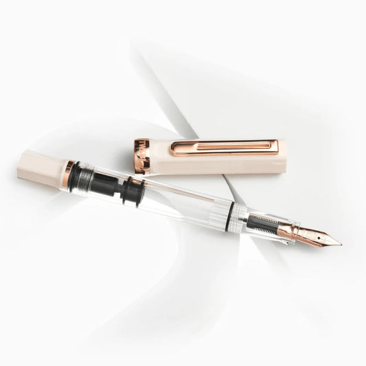 TWSBI ECO Creme Rose Gold Fountain Pen