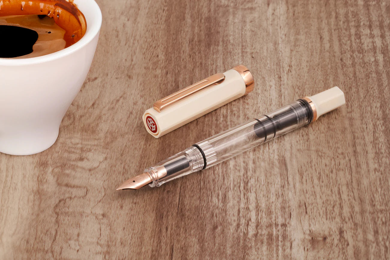 TWSBI ECO Creme Rose Gold Fountain Pen