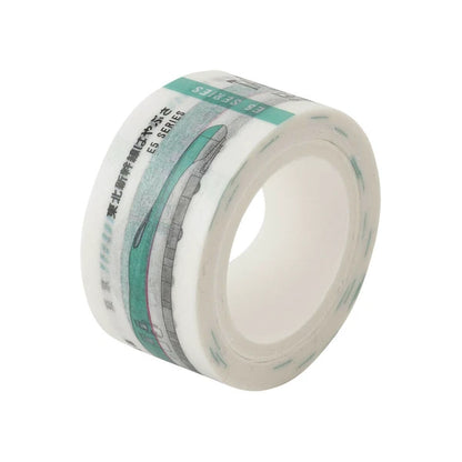 Hi Mojimoji Washi Tape - Tape Station - Tokyo, E5 Series Hayabusa