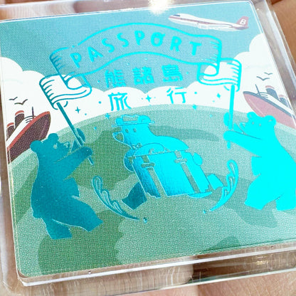 ob1toy x Rokkaku Acrylic Key Chain - Earth Tours