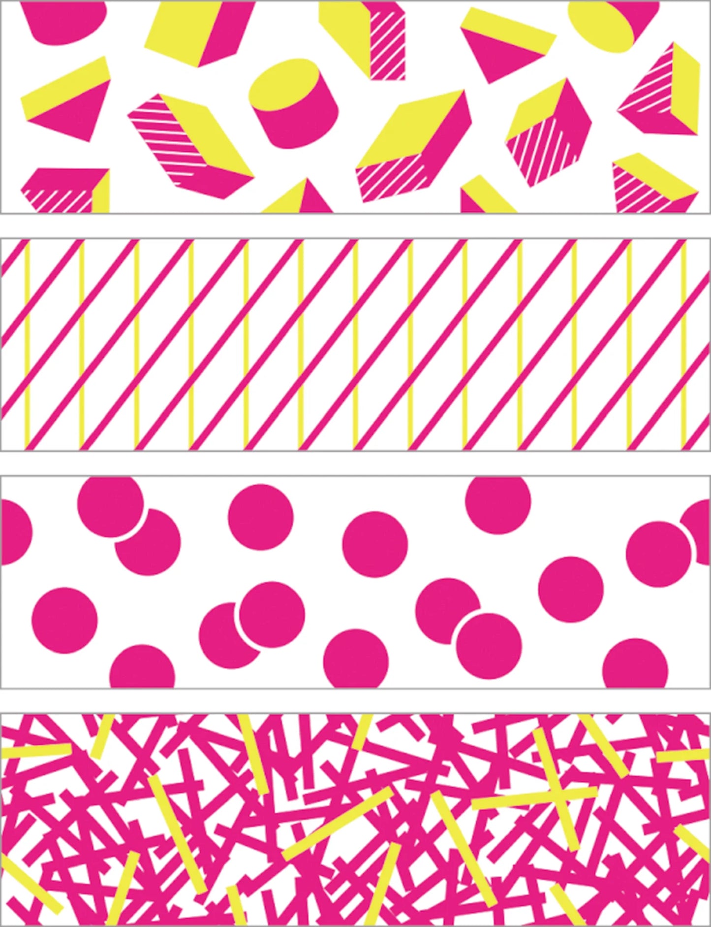 KITTA Washi Tape - Graphic