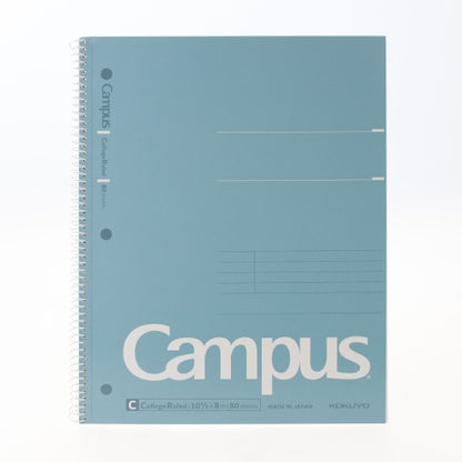 Kokuyo Campus Spiral Notebook College Ruled - 3 Pack