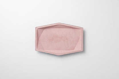 colm Hexa Leather Tray L